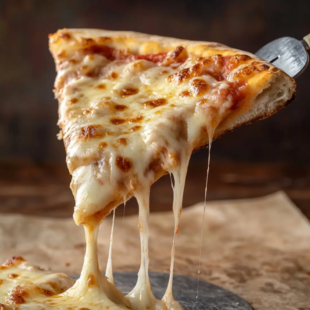 PIZZA FUGAZZA PARMESANO Y CANTIMPALO-MEDIANA