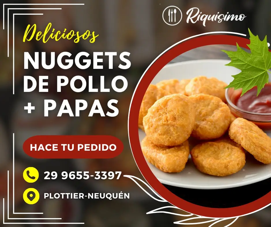 DELICIOSOS NUGGETS DE POLLO